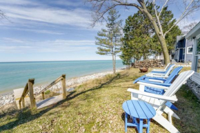 Sunny Mears Vacation Rental with Private Beach!
